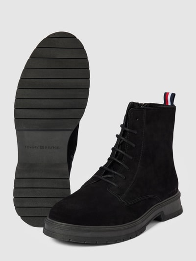 Tommy Hilfiger Boots met labeldetails, model 'CORE' Zwart - 3