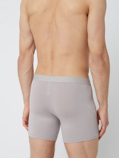 Sloggi Boxershort met stretch in een set van 2 stuks, model 'The 70s Boxing Champ' Steengrijs - 4