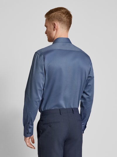 Eterna Regular Fit Business-Hemd mit Haifischkragen Jeansblau 5