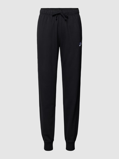 Nike Spodnie dresowe z wyhaftowanym logo Czarny 2