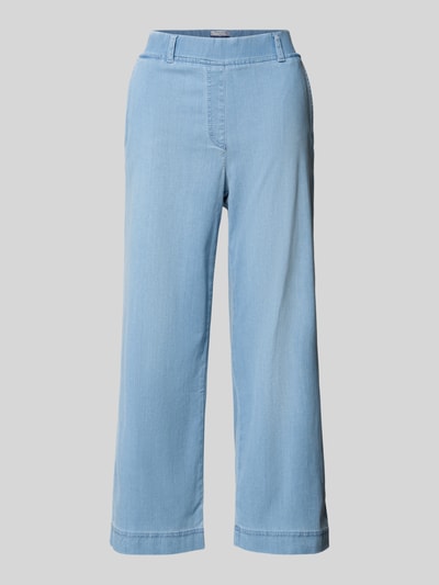 Raphaela By Brax Loose Fit Culotte aus Baumwoll-Mix Modell 'PAM CULOTTE' Blau 2