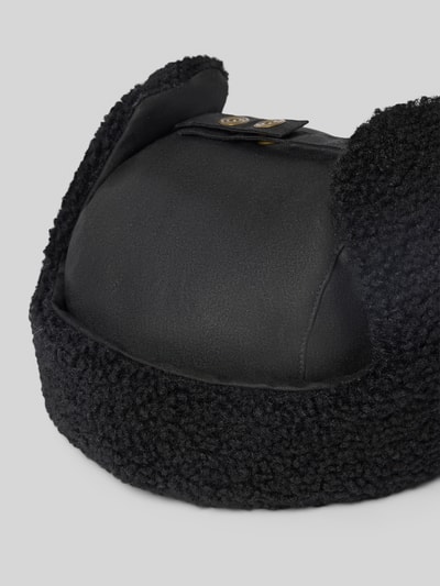 Barbour Mütze mit Ohrenklappen Modell 'MORAR WAX TRAPPER' Black 3