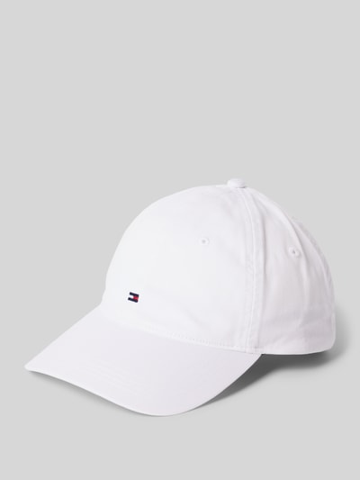 Tommy Hilfiger Basecap aus reiner Baumwolle Modell 'ESSENTIAL' Weiss 1