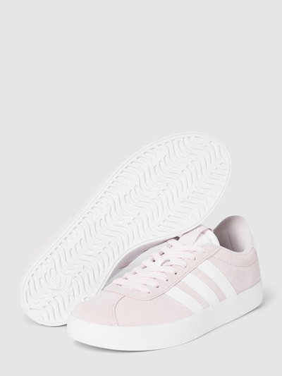 ADIDAS SPORTSWEAR Sneaker aus Leder mit Label-Print Modell 'COURT' Pink 4