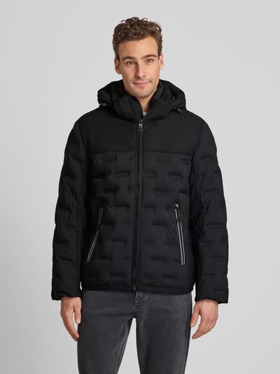 Tom Tailor Hybrid Jacke mit abnehmbarer Kapuze  Black 4