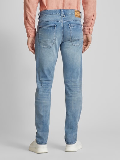 PME Legend Regular fit jeans met labeldetail, model 'NIGHTFLIGHT' Jeansblauw - 5