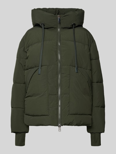 MOS MOSH Gewatteerd jack met capuchon, model 'Ollie' Donkergroen - 2