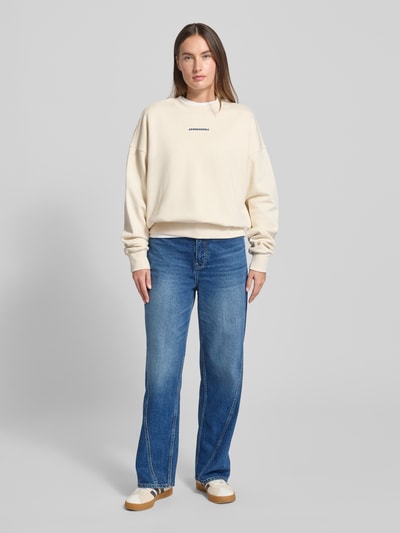 Armedangels Oversized sweatshirt van puur biologisch katoen, model 'ALIZAA CHAANGE' Offwhite - 1