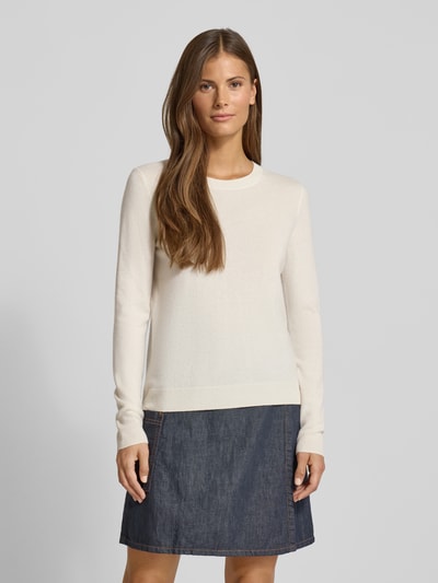 Christian Berg Woman Strickpullover aus reinem Kaschmir Offwhite 4