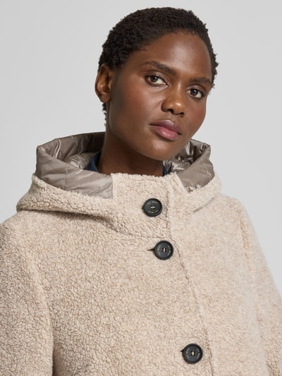 Gil Bret Jacke aus Woll-Mix mit Reißverschlusstaschen Sand 3