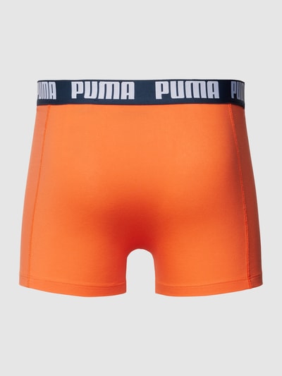 Puma Boxershorts mit elastischem Logo-Bund im 2er-Pack Koralle 3