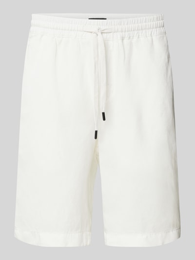 Strellson Shorts mit elastischem Bund Modell 'Kaji' Offwhite 2