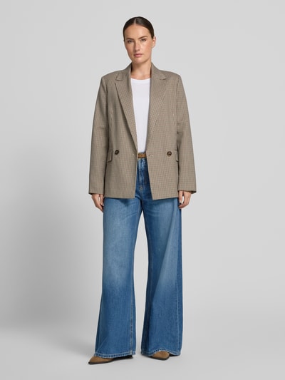 CAMBIO Jeansy Wide & Loose Fit z mieszanka bawełny model 'PALAZZO ADVANCE' Jasnoniebieski 1