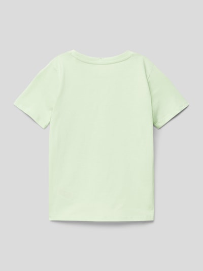 Tom Tailor T-Shirt mit Motiv-Print Hellgrün 3
