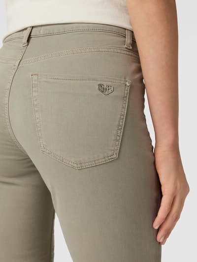 Cambio Jeans mit Label-Details Modell 'PINA' Khaki 3