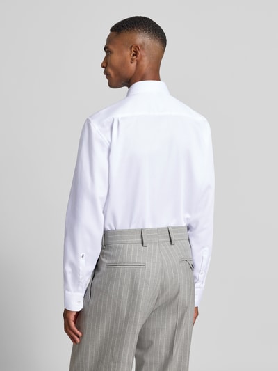 SEIDENSTICKER REGULAR FIT Koszula biznesowa o kroju regular fit z listwą guzikową Biały 5