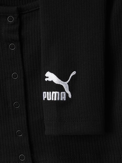 PUMA PERFORMANCE Cropped Shirt mit Rippenstruktur  Black 4