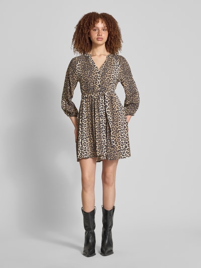 Only Soepele vrijetijdsjurk van pure viscose, model 'NOVA LIFE' Zand - 1