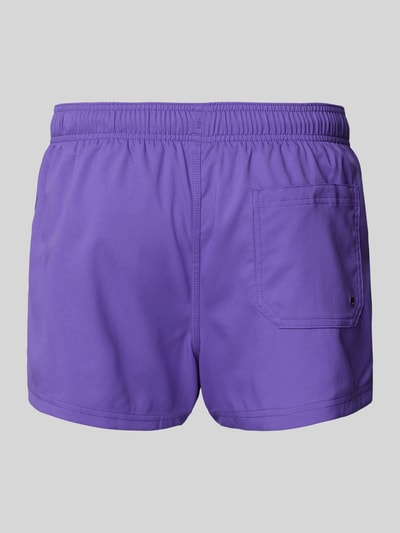 Puma Badehose mit Label-Print Violett 3