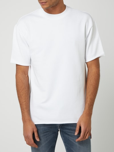 HUGO Bluza z bawełny męska model ‘Dwhite’ Biały 4