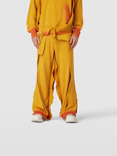 Diesel Sweatpants mit Desrtoyed-Effekten Orange 4