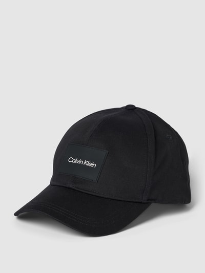 CK Calvin Klein Cap mit Label-Patch Black 1