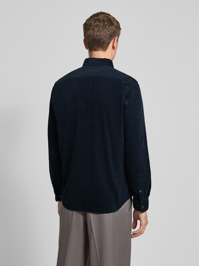 Marc O'Polo Regular Fit Freizeithemd aus reiner Baumwolle Marine 5