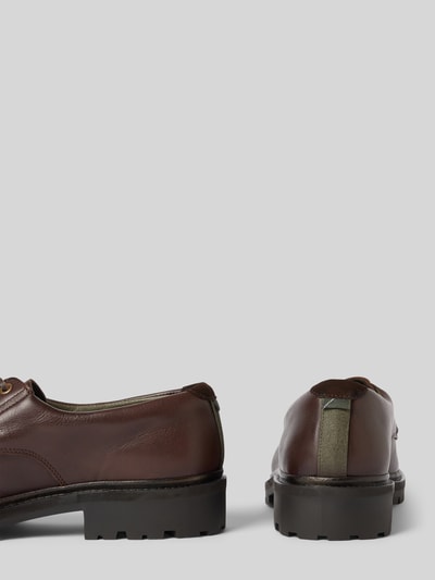 Barbour Schnürschuh aus Rindsnappa mit Profilsohle Dunkelbraun 2