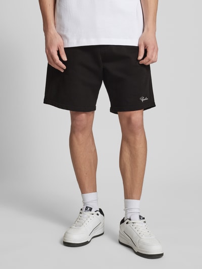 Pegador Sweatshorts mit elastischem Bund Modell 'SIGNAR TERRY' Anthrazit 4