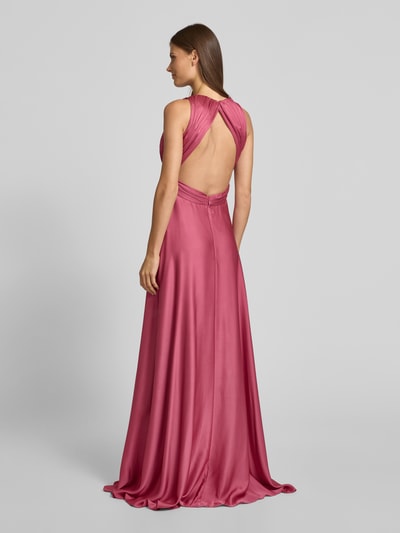Jake*s Cocktail Abendkleid mit Taillenpasse Altrosa Melange 5
