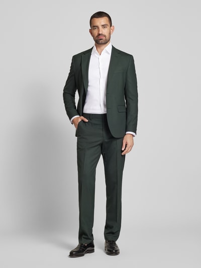 Jake*s Slim Fit Business-Hemd mit extra langen Ärmeln Weiss 1