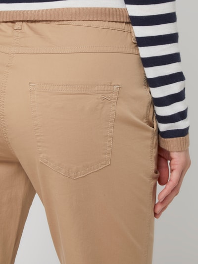 Brax Broek met stretch, model 'Maron'  Zand - 3