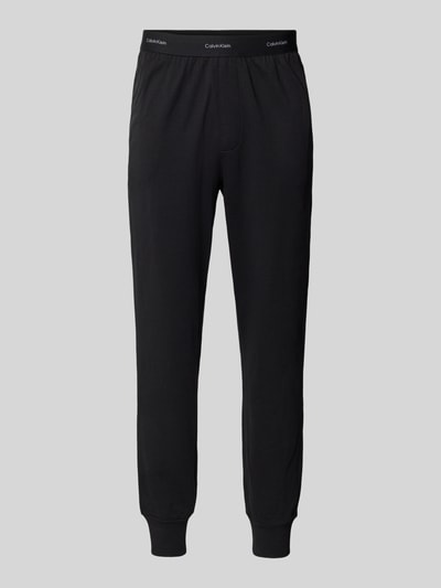 Calvin Klein Underwear Regular Fit Sweatpants mit Label-Bund Black 1