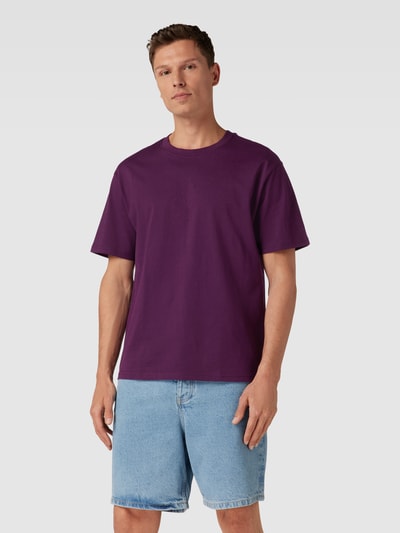 MCNEAL T-shirt van katoen Aubergine - 4