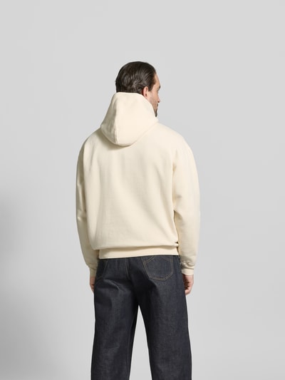 Dsquared2 Regular Fit Hoodie mit Statement-Print Beige 5