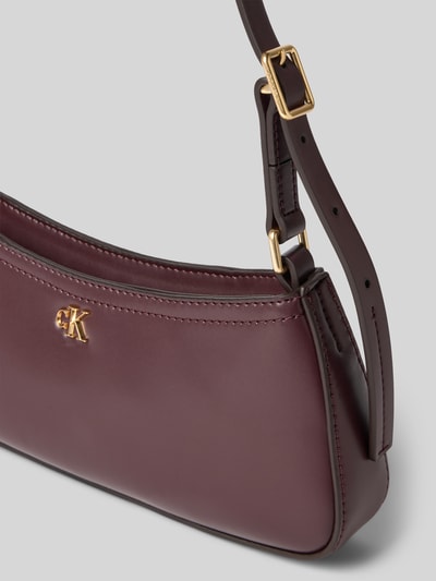 CK Calvin Klein Handtasche mit Label-Detail Bordeaux 3