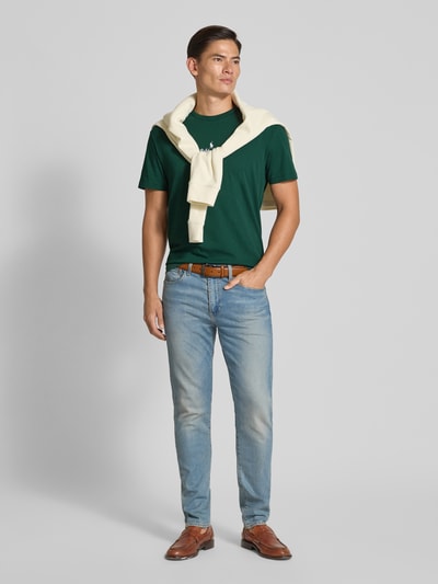 Polo Ralph Lauren T-shirt met labelstitching Donkergroen - 1