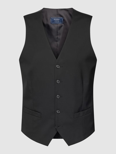 MCNEAL Weste mit V-Ausschnitt Black 2