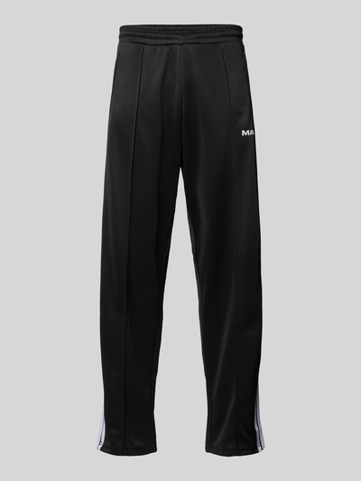 Review X MATW REVIEW X MATW - Regular Fit Trackpants mit Label-Print Black 1