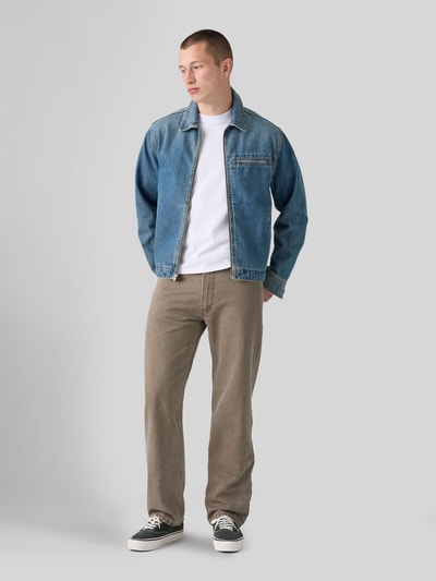 Levi's® Jeansy o kroju relaxed fit z czystej bawełny, 5 kieszeni Czarny 1