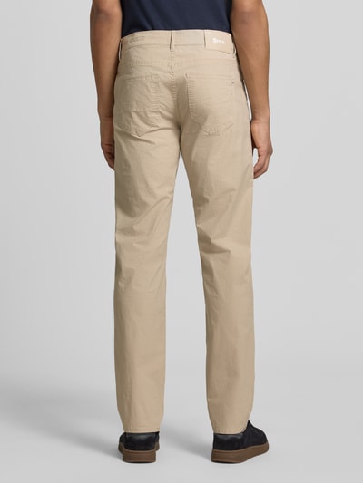 Brax Regular Fit Hose mit 5-Pocket-Design aus Baumwoll-Mix Modell 'Cadiz' Beige 5