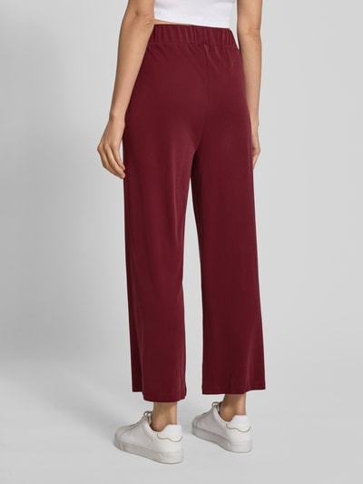 Jake*s Casual Culotte met elastische band Donkerrood - 5