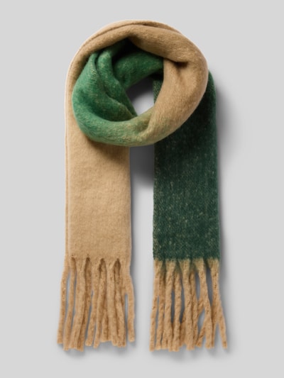 ICHI Schal in Strick-Optik Modell 'IAMALOU' Gruen 1