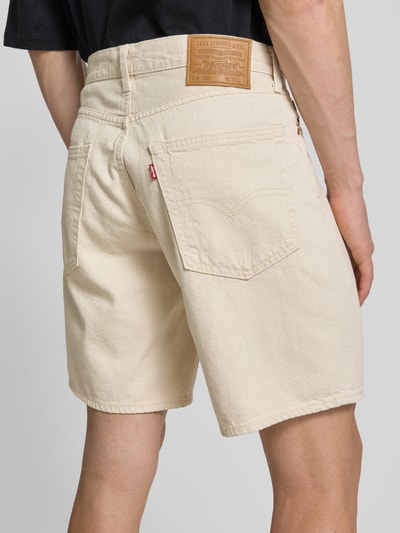 Levi's® Korte loose fit jeans in 5-pocketmodel, model '468' Ecru - 3