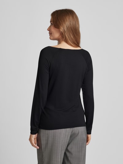 Monari Longsleeve aus Viskose Black 5