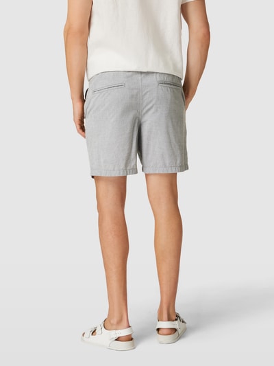 Knowledge Cotton Apparel Shorts mit elastischem Bund Oliv 5