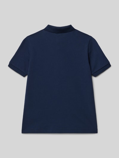 Lacoste Regular Fit Poloshirt aus reiner Baumwolle Marine 3