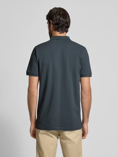 MCNEAL Poloshirt mit Label-Stitching Anthrazit 5
