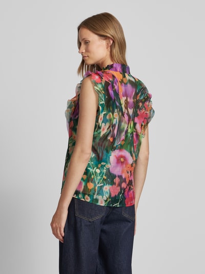 Marc Cain Blousetop met volants Groen - 5