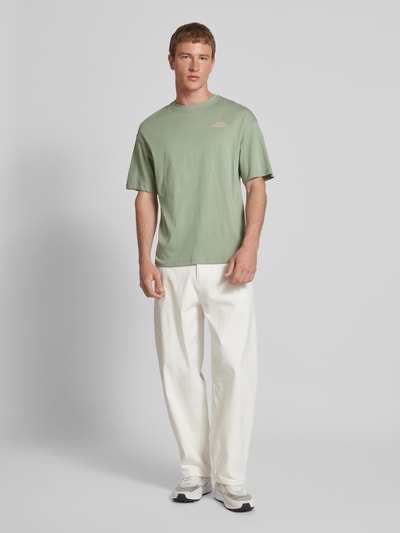 Jack & Jones T-Shirt mit Label-Print Mint 1